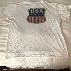 White tee